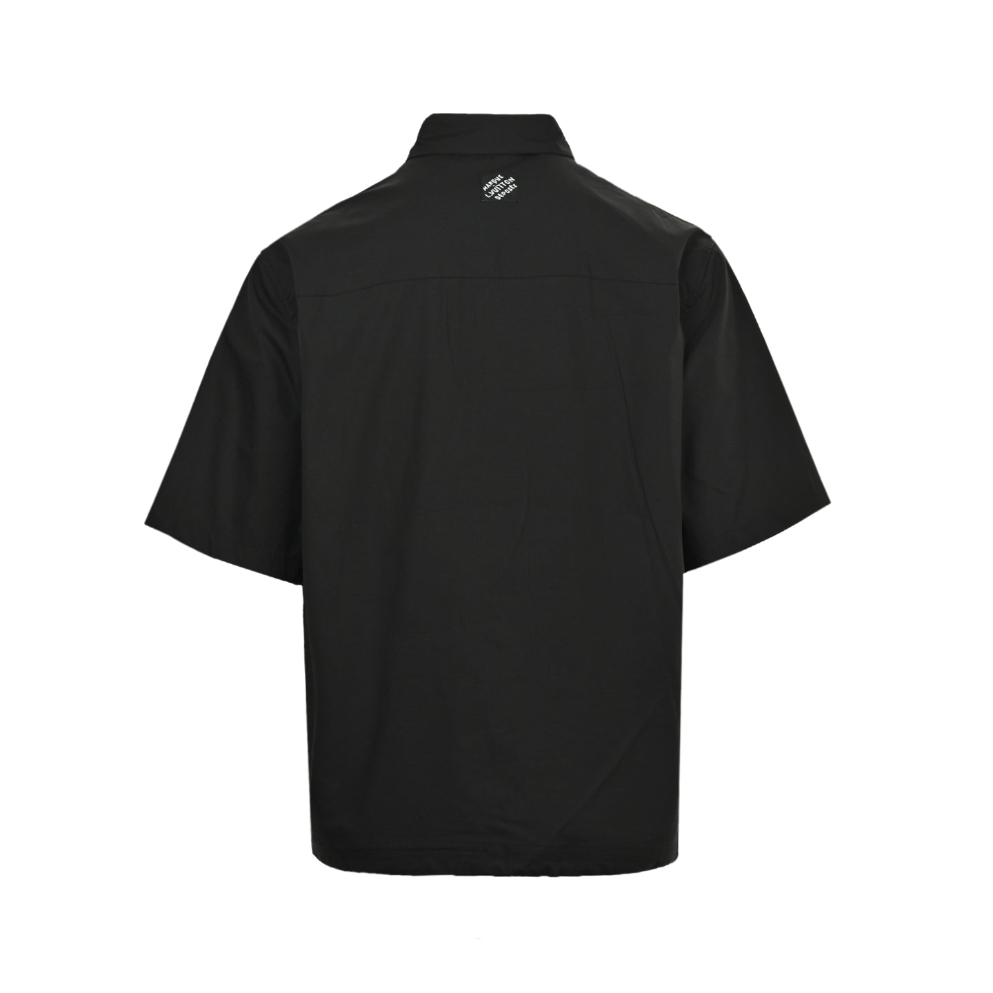 25ss floral hollow embroidery short sleeved shirt