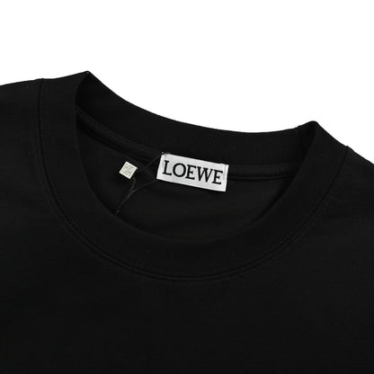 25ss Graffiti painted flocked printed short sleeves