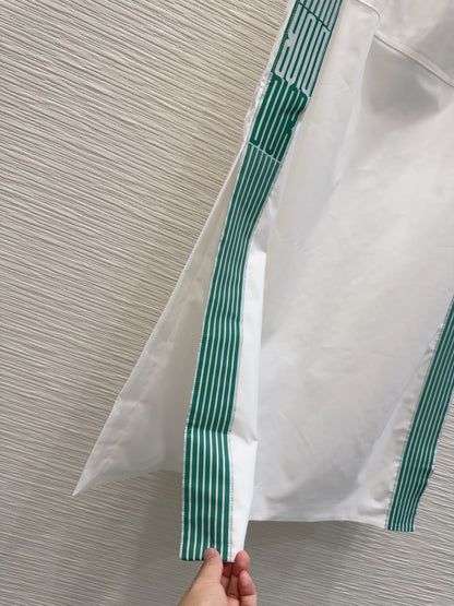 D 25SS New Arrival Side Logo Long Dress
