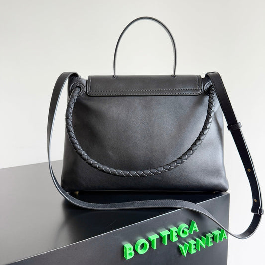 Ciao Ciao Medium Bag 34cm In Black Leather 242931