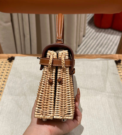 Kelly 20 Picnic Gold Bamboo And Rattan