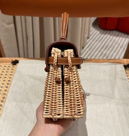 Kelly 20 Picnic Gold Bamboo And Rattan