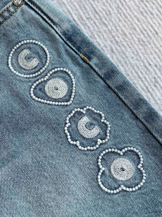 25 new beach denim trousers