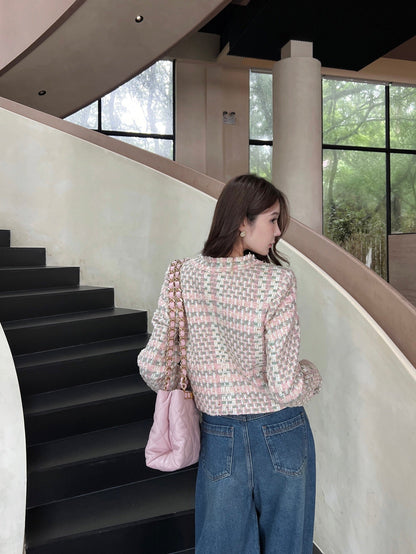 24fw woven blazer