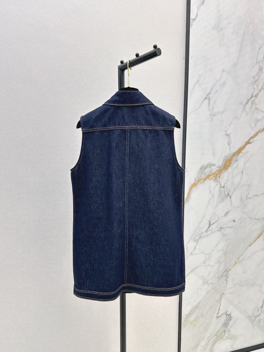25ss denim vest