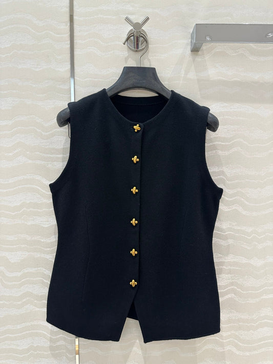 wool knitted vest