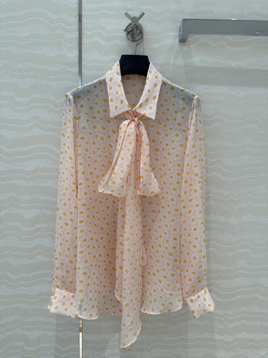 g 25ss silk buttons shirt