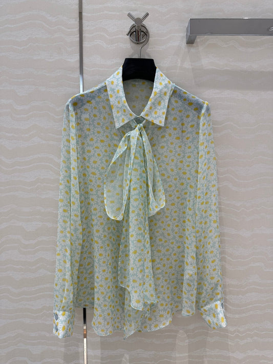 g 25ss silk buttons shirt