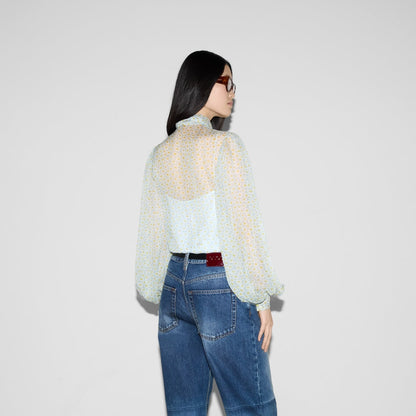 g 25ss silk buttons shirt