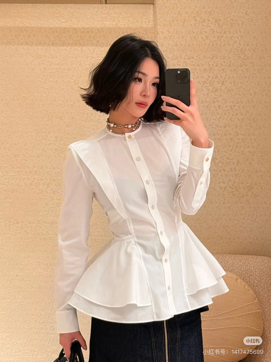 L 25ss buttons shirt