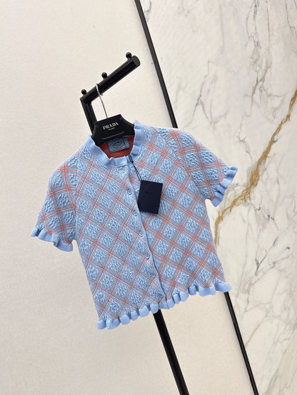 25ss knitted buttons shirt
