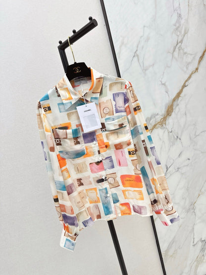 Ch 25ss silk buttons shirt