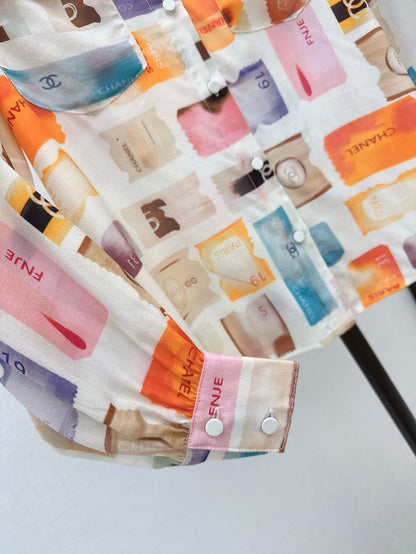 Ch 25ss silk buttons shirt