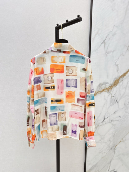 Ch 25ss silk buttons shirt