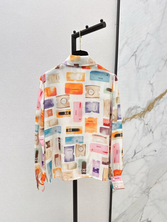 Ch 25ss silk buttons shirt