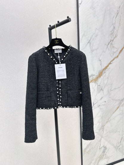ch 25ss beaded jacket