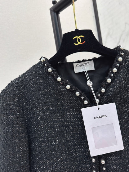 ch 25ss beaded jacket