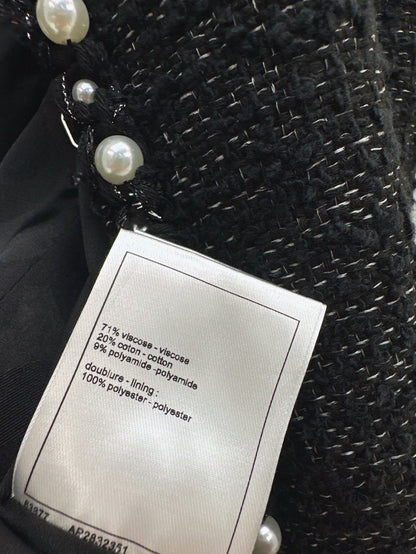 ch 25ss beaded jacket
