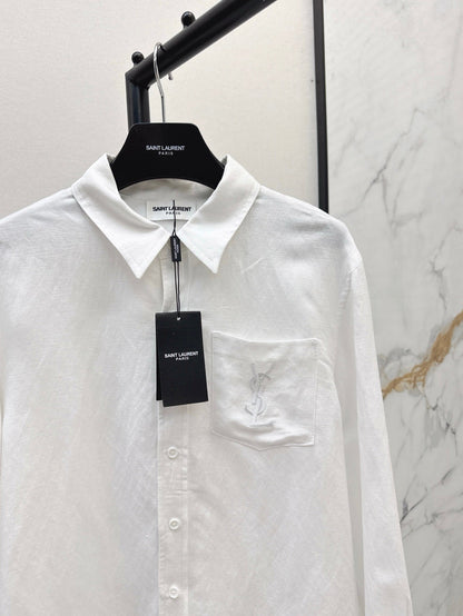 25ss linen buttons shirt