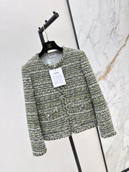ch 25ss woven jacket