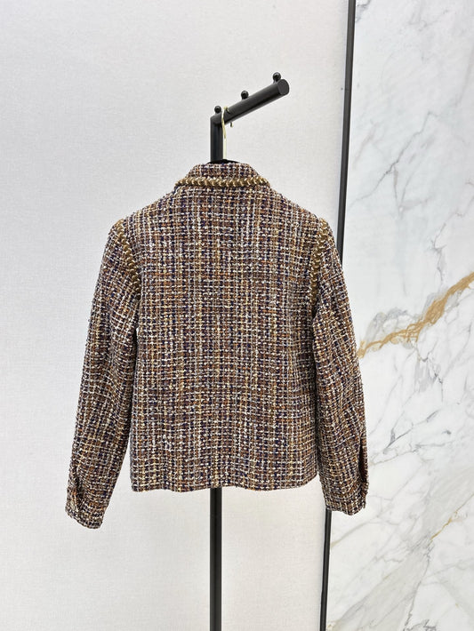 ch 25ss woven jacket