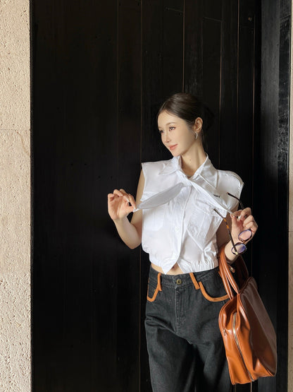 MI 25ss sleeveless shirt