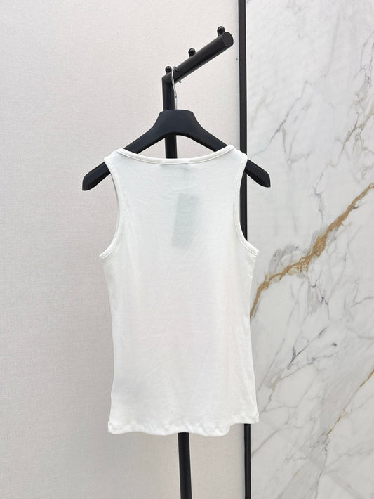 25ss printed vest