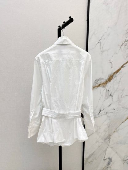 Lo 25ss belt shirt