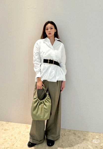 Lo 25ss belt shirt