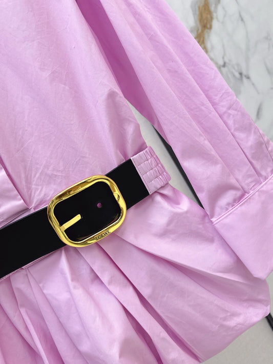 Lo 25ss belt shirt