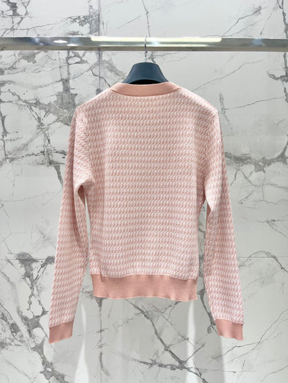 25ss jacquard knitted sweater