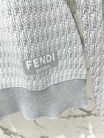 25ss jacquard knitted sweater