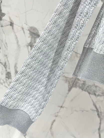 25ss jacquard knitted sweater