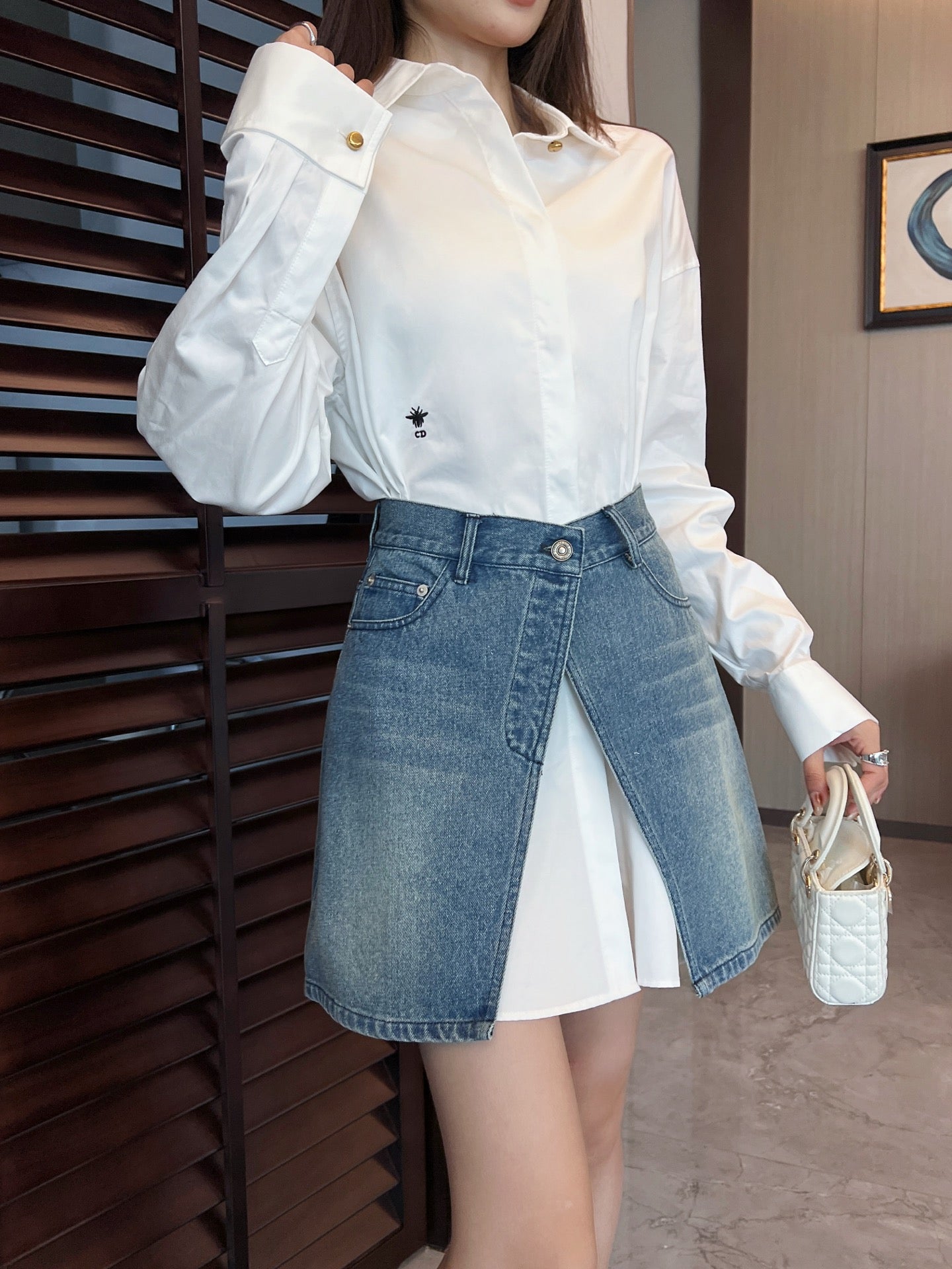 D 25ss shirt skirt suit