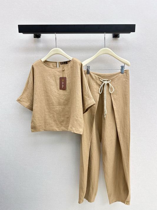 Lo 25ss linen suit