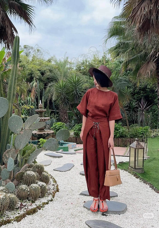 Lo 25ss linen suit