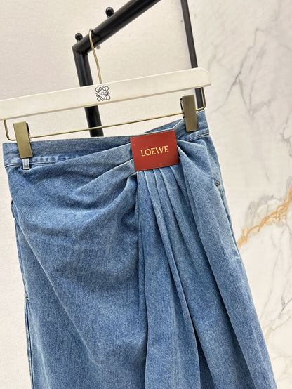 Lo 25ss pleated jeans