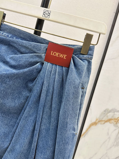 Lo 25ss pleated jeans