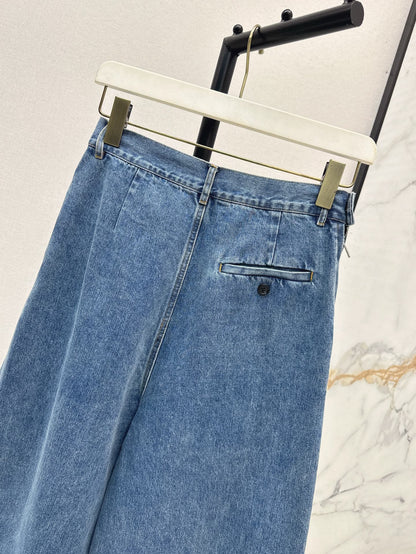 Lo 25ss pleated jeans