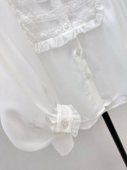 25ss ruffle shirt