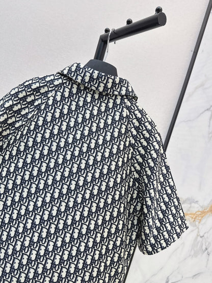 25ss jacquard smock shirt