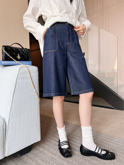 25ss denim short