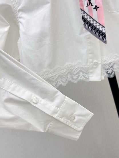 25ss lace shirt