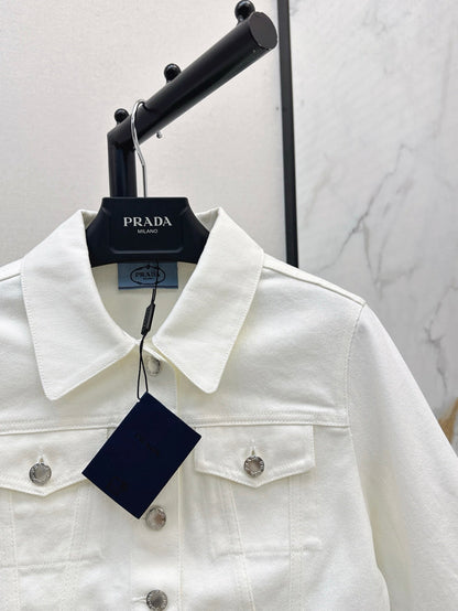 25SS DENIM CROP T-shirt