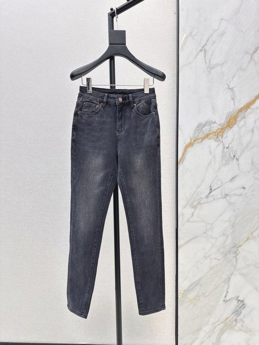 25ss embroidered jeans