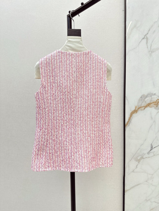 25ss woven vest