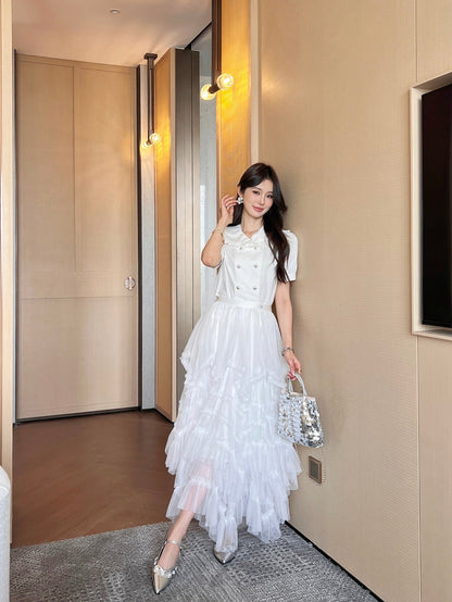 25ss ruffle shirt