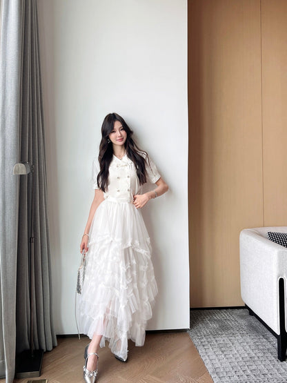25ss ruffle shirt