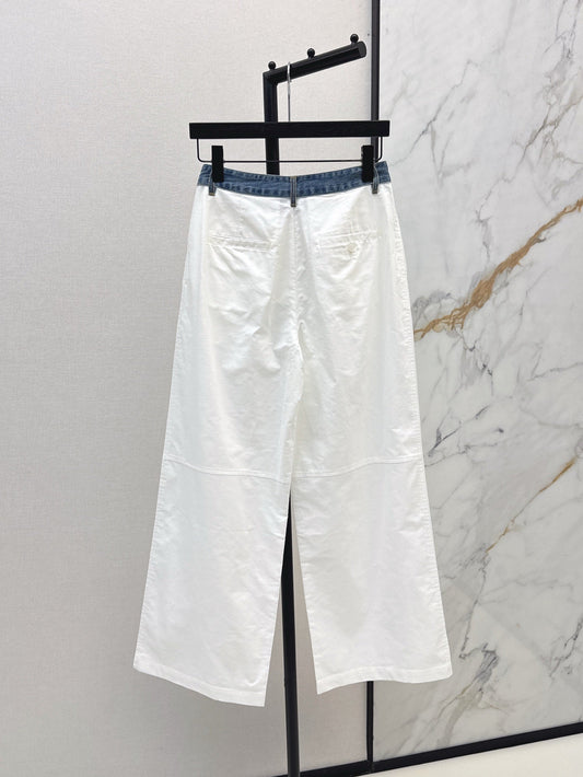 25ss embroidered pants