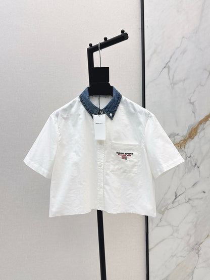25ss crop shirt